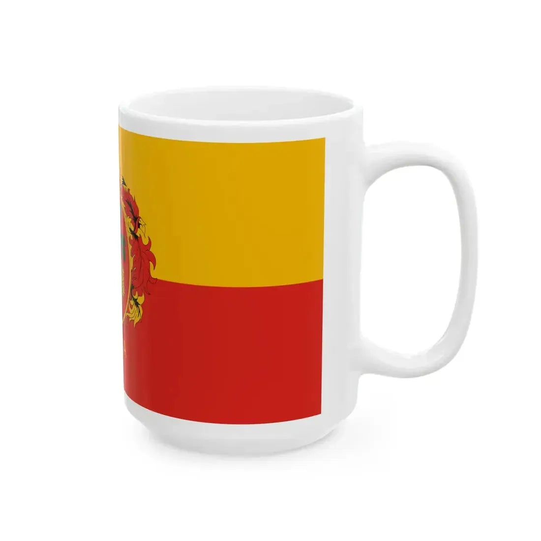 Flag of Urhida (Hungary) White Coffee Mug - Go Mug Yourself