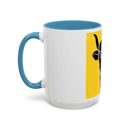 Flag of Uri Switzerland - Accent Coffee Mug - Go Mug Yourself