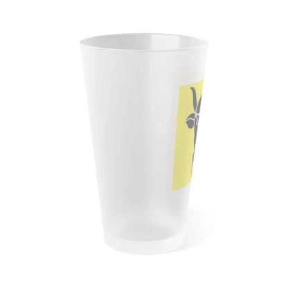 Flag of Uri Switzerland - Frosted Pint Glass 16oz - Go Mug Yourself
