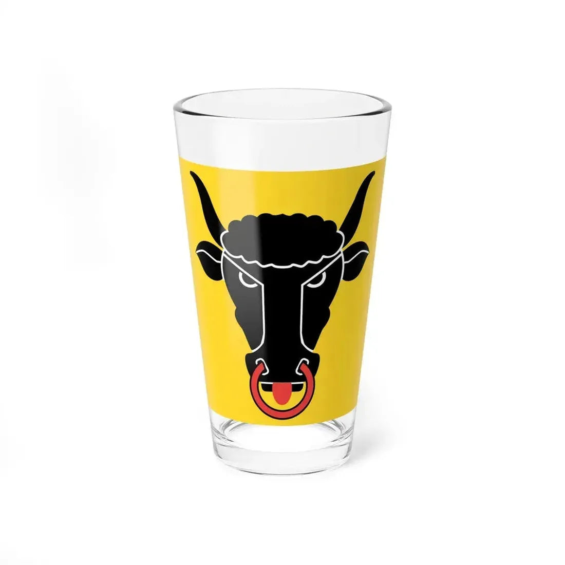 Flag of Uri Switzerland - Pint Glass 16oz 16oz - Go Mug Yourself