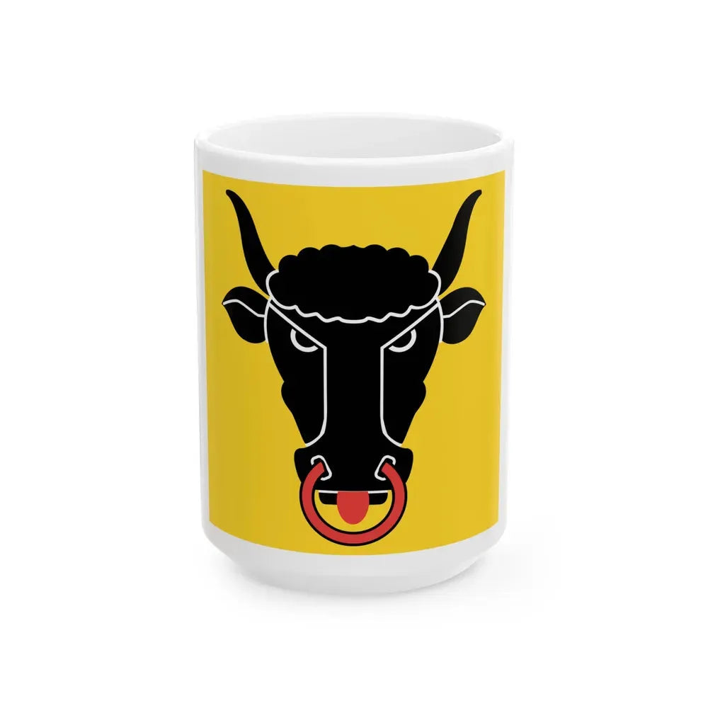 Flag of Uri Switzerland - White Coffee Mug 15oz - Go Mug Yourself