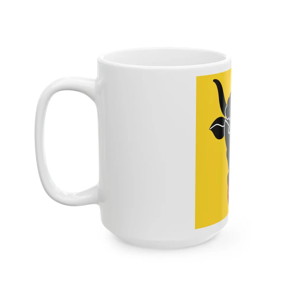 Flag of Uri Switzerland - White Coffee Mug-Go Mug Yourself