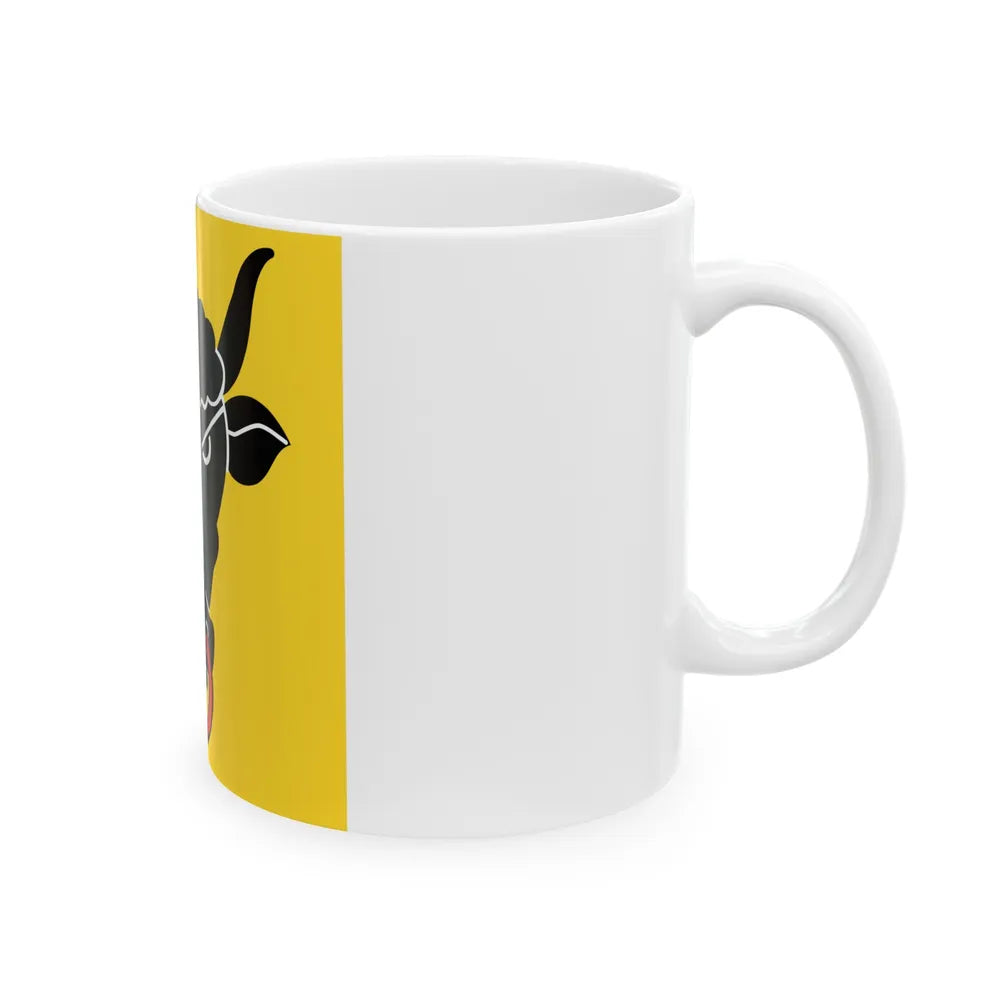 Flag of Uri Switzerland - White Coffee Mug-Go Mug Yourself