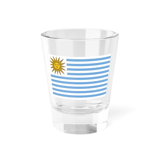 Flag of Uruguay 1828-1830 (Uruguay) Shot Glass 1.5oz 1.5oz - Go Mug Yourself