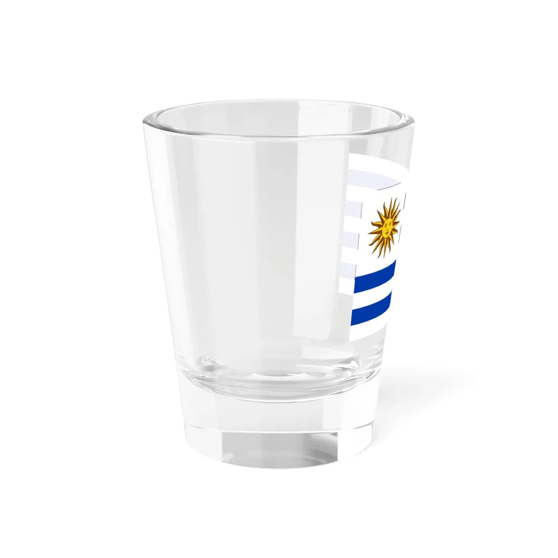 Flag of Uruguay Sun of May variant 3 (Uruguay) Shot Glass 1.5oz - Go Mug Yourself