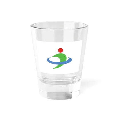 Flag of Uruma Okinawa (Japan) Shot Glass 1.5oz 1.5oz - Go Mug Yourself