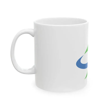 Flag of Uruma Okinawa (Japan) White Coffee Mug - Go Mug Yourself