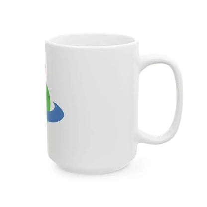 Flag of Uruma Okinawa (Japan) White Coffee Mug - Go Mug Yourself
