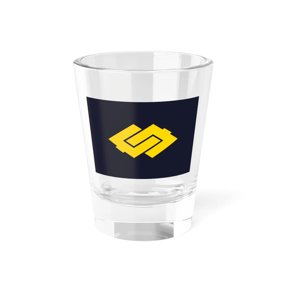 Flag of Uryu Hokkaido (Japan) Shot Glass 1.5oz 1.5oz - Go Mug Yourself