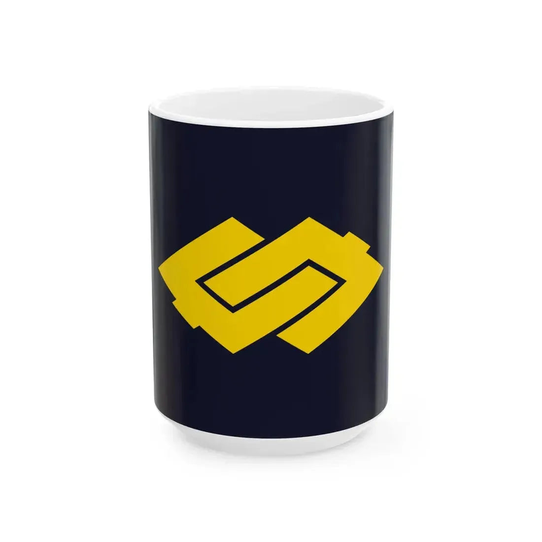 Flag of Uryu Hokkaido (Japan) White Coffee Mug 15oz - Go Mug Yourself