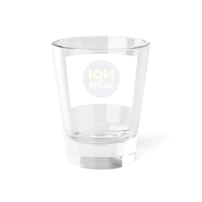 Flag of Us with Salvini (Italy) Shot Glass 1.5oz - Go Mug Yourself