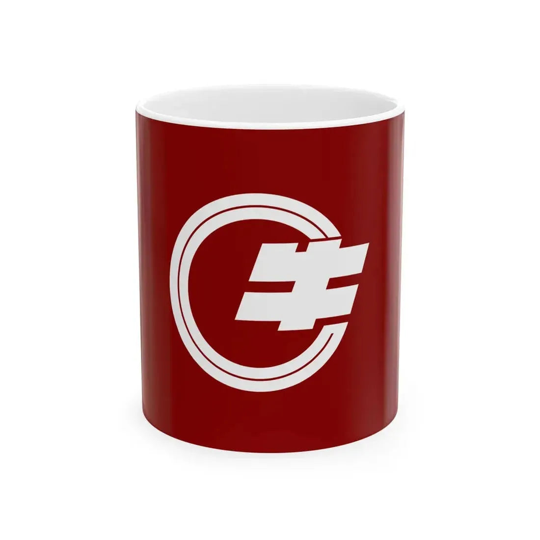 Flag of Ushiku Ibaraki (Japan) White Coffee Mug 11oz - Go Mug Yourself