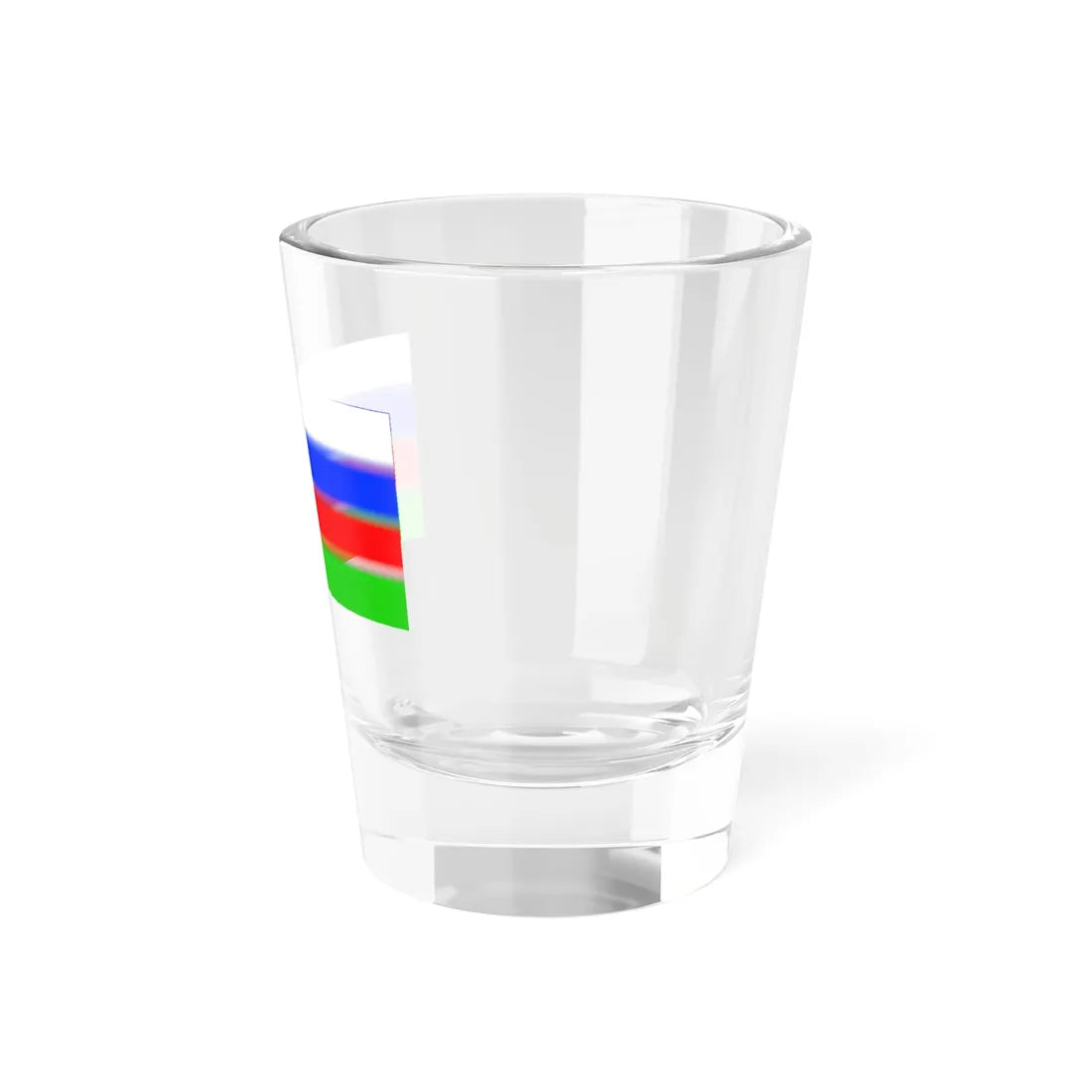 Flag of Ust-Kansky District 2003 (Russia) Shot Glass 1.5oz - Go Mug Yourself