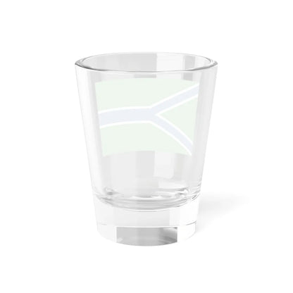 Flag of Ust-Tarksky rayon Novosibirsk oblast (Russia) Shot Glass 1.5oz - Go Mug Yourself