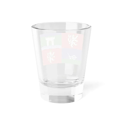 Flag of Usti nad Labem Region (Czech Republic) Shot Glass 1.5oz - Go Mug Yourself