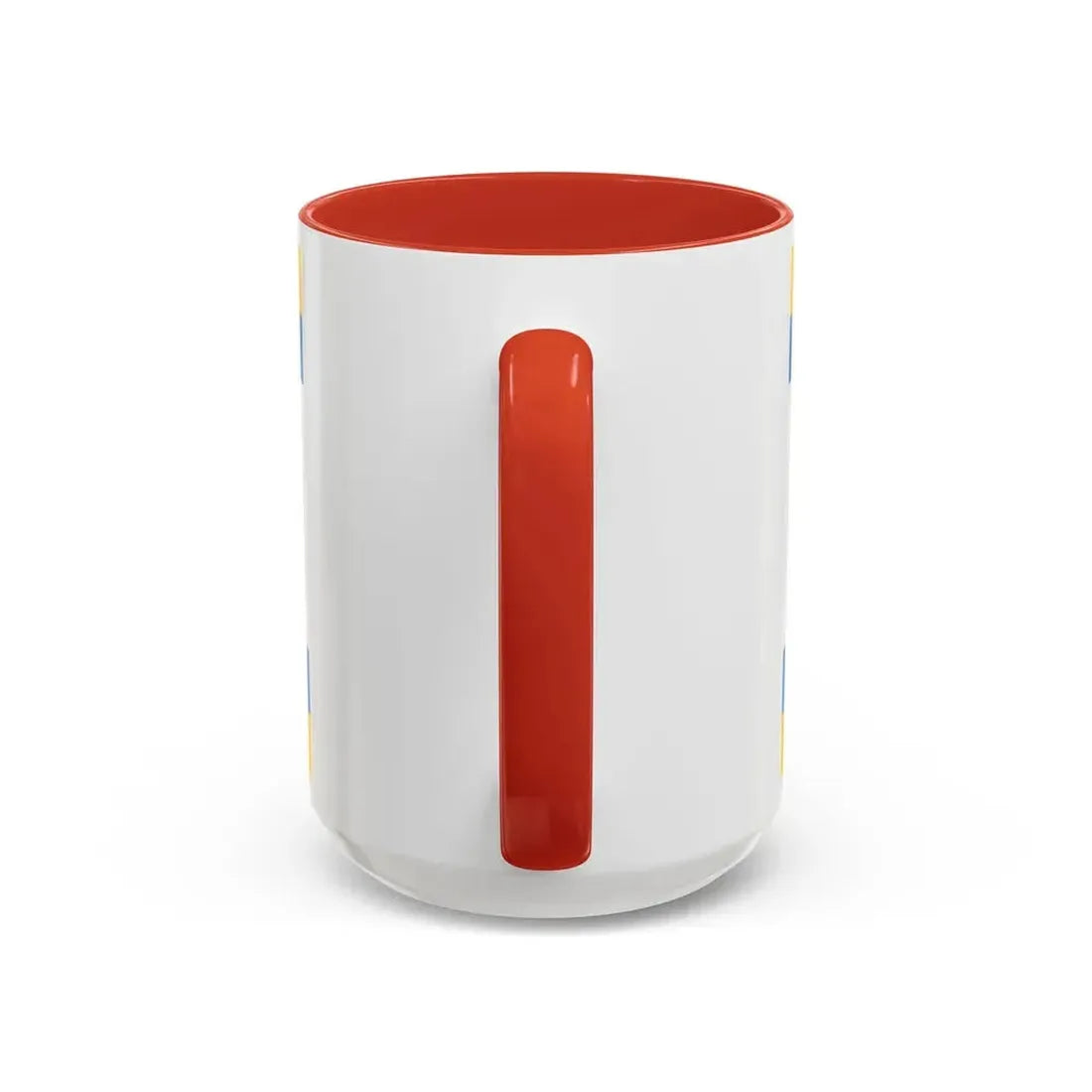 Flag of Ustka Poland - Accent Coffee Mug - Go Mug Yourself