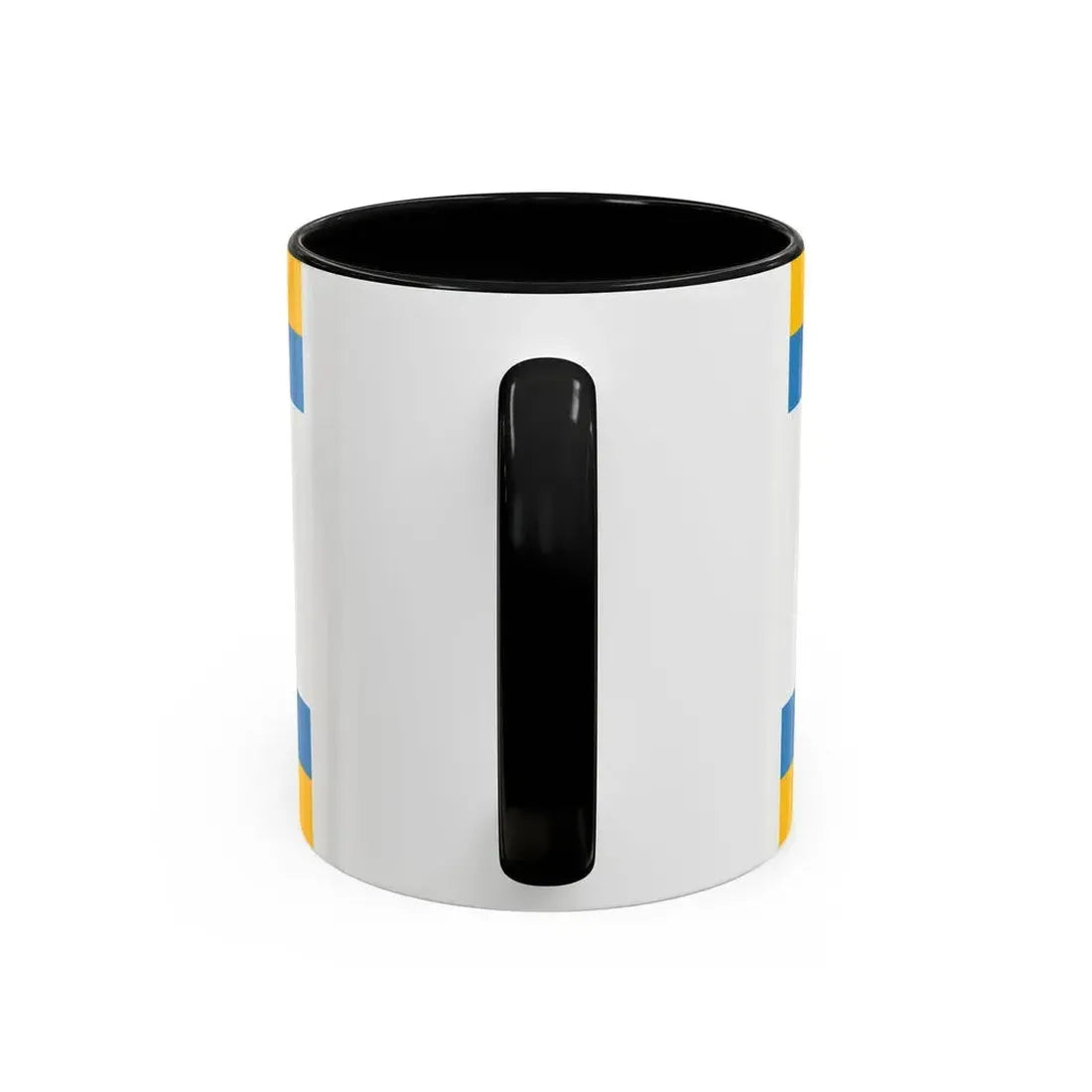 Flag of Ustka Poland - Accent Coffee Mug - Go Mug Yourself