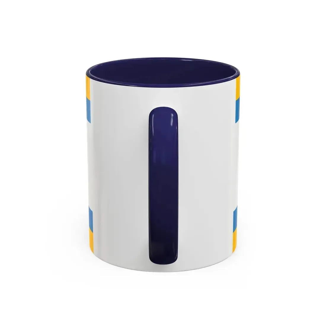 Flag of Ustka Poland - Accent Coffee Mug - Go Mug Yourself