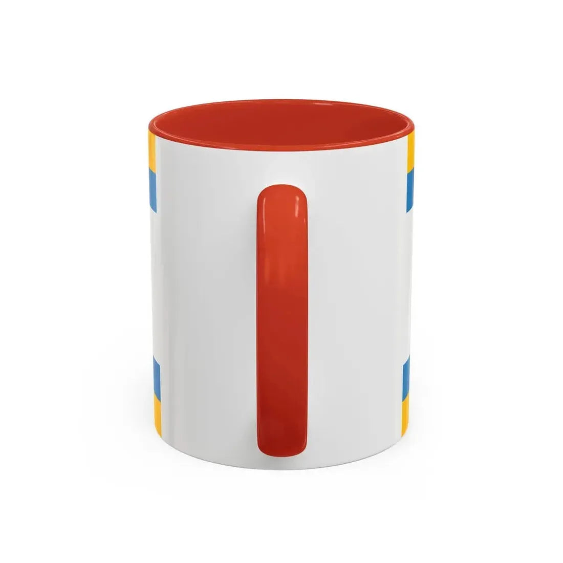 Flag of Ustka Poland - Accent Coffee Mug - Go Mug Yourself