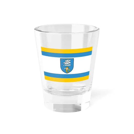 Flag of Ustka Poland - Shot Glass 1.5oz 1.5oz - Go Mug Yourself