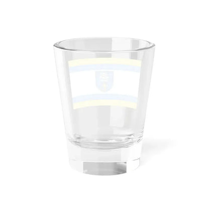 Flag of Ustka Poland - Shot Glass 1.5oz - Go Mug Yourself