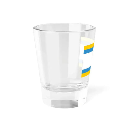 Flag of Ustka Poland - Shot Glass 1.5oz - Go Mug Yourself