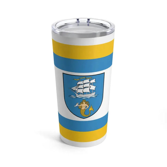 Flag of Ustka Poland - Tumbler 20oz 20oz - Go Mug Yourself