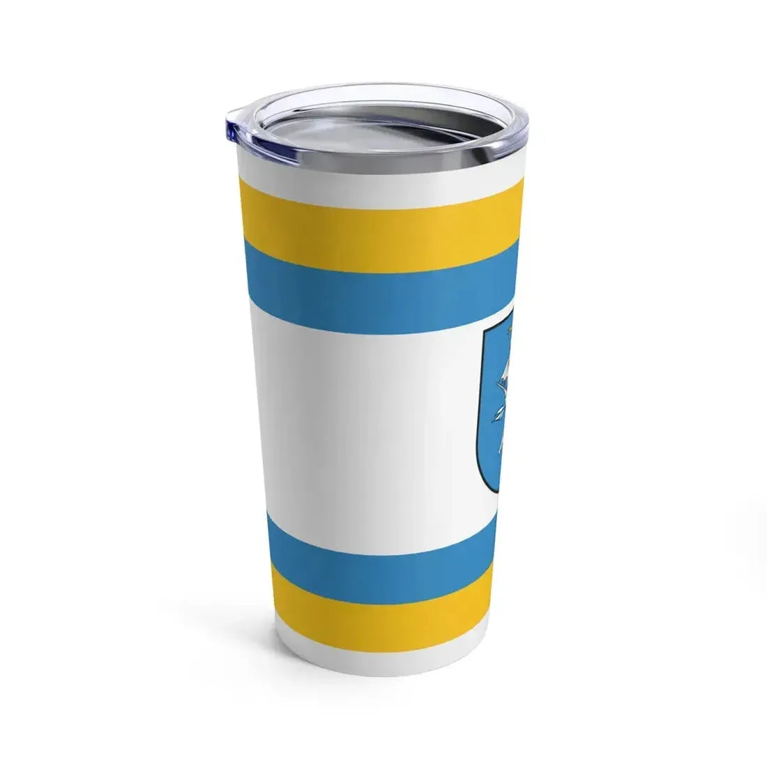 Flag of Ustka Poland - Tumbler 20oz - Go Mug Yourself