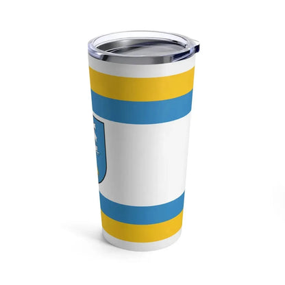 Flag of Ustka Poland - Tumbler 20oz - Go Mug Yourself