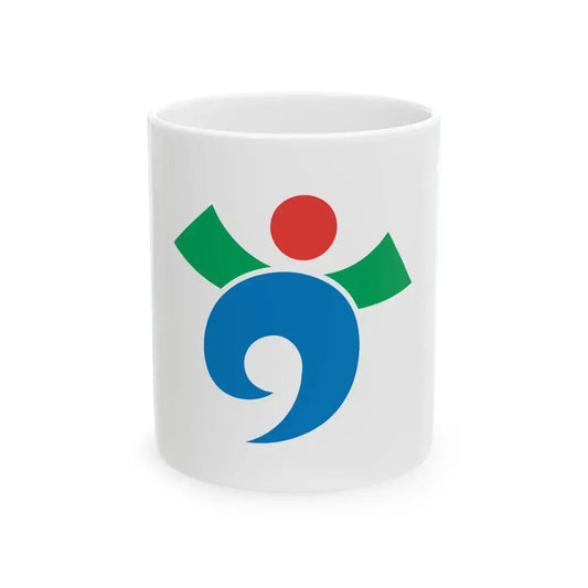 Flag of Usuki Oita (Japan) White Coffee Mug 11oz - Go Mug Yourself