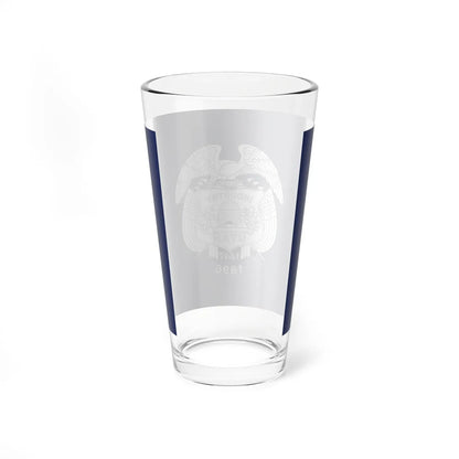 Flag of Utah 1911-1913 (United States) Pint Glass 16oz - Go Mug Yourself
