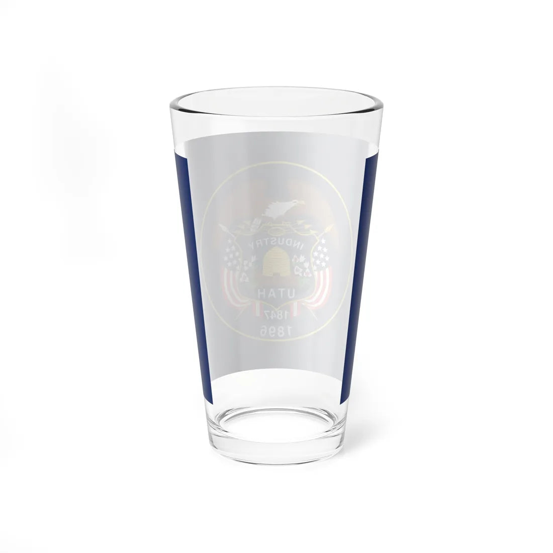 Flag of Utah 1922-2011 (United States) Pint Glass 16oz - Go Mug Yourself