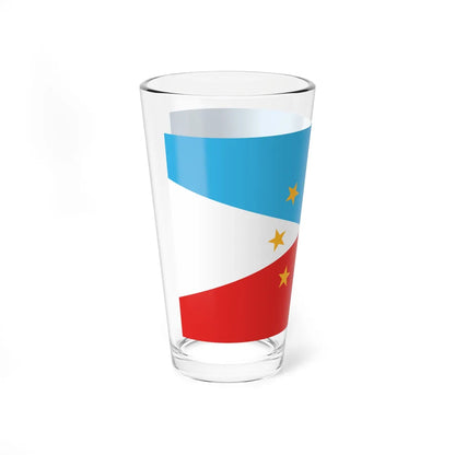 Flag of Utah semifinalist 1 (United States) Pint Glass 16oz - Go Mug Yourself
