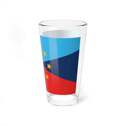 Flag of Utah semifinalist 1 (United States) Pint Glass 16oz - Go Mug Yourself