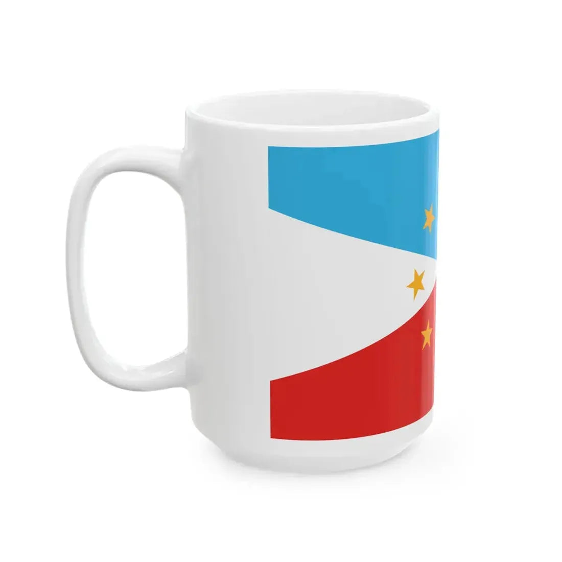 Flag of Utah semifinalist 1 (United States) White Coffee Mug - Go Mug Yourself