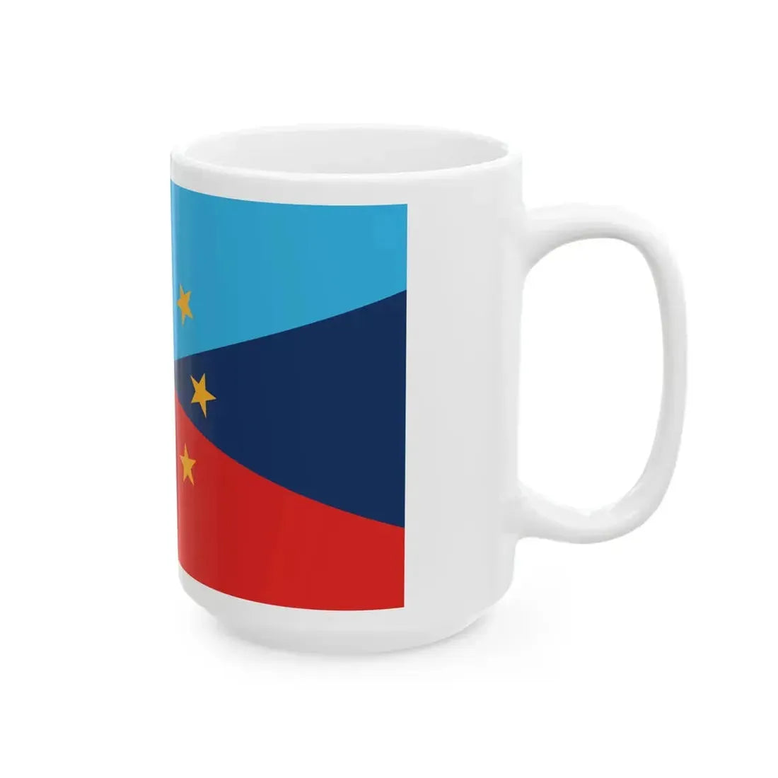 Flag of Utah semifinalist 1 (United States) White Coffee Mug - Go Mug Yourself