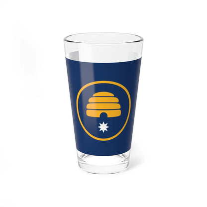 Flag of Utah semifinalist 2 (United States) Pint Glass 16oz 16oz - Go Mug Yourself