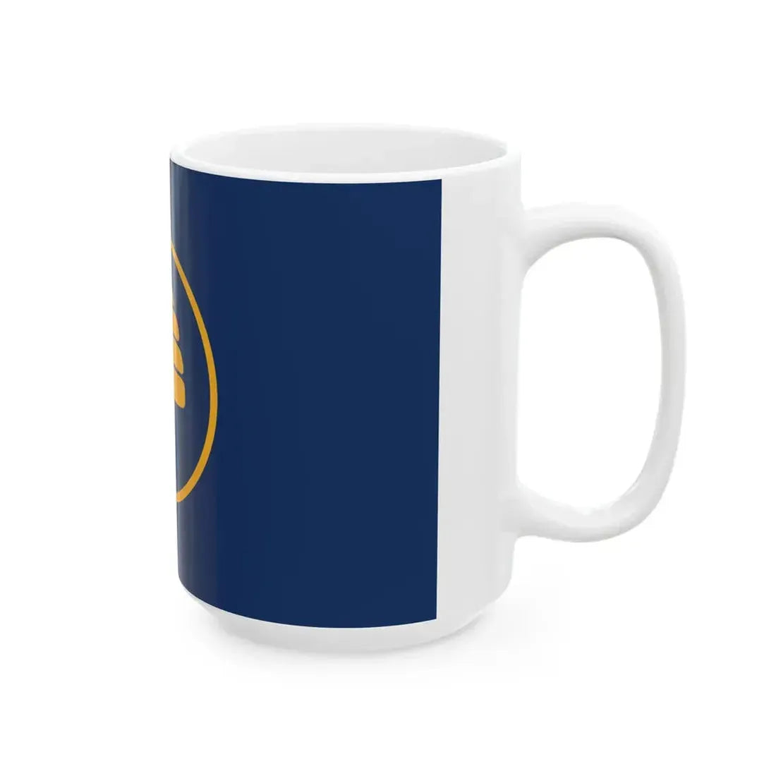 Flag of Utah semifinalist 2 (United States) White Coffee Mug - Go Mug Yourself