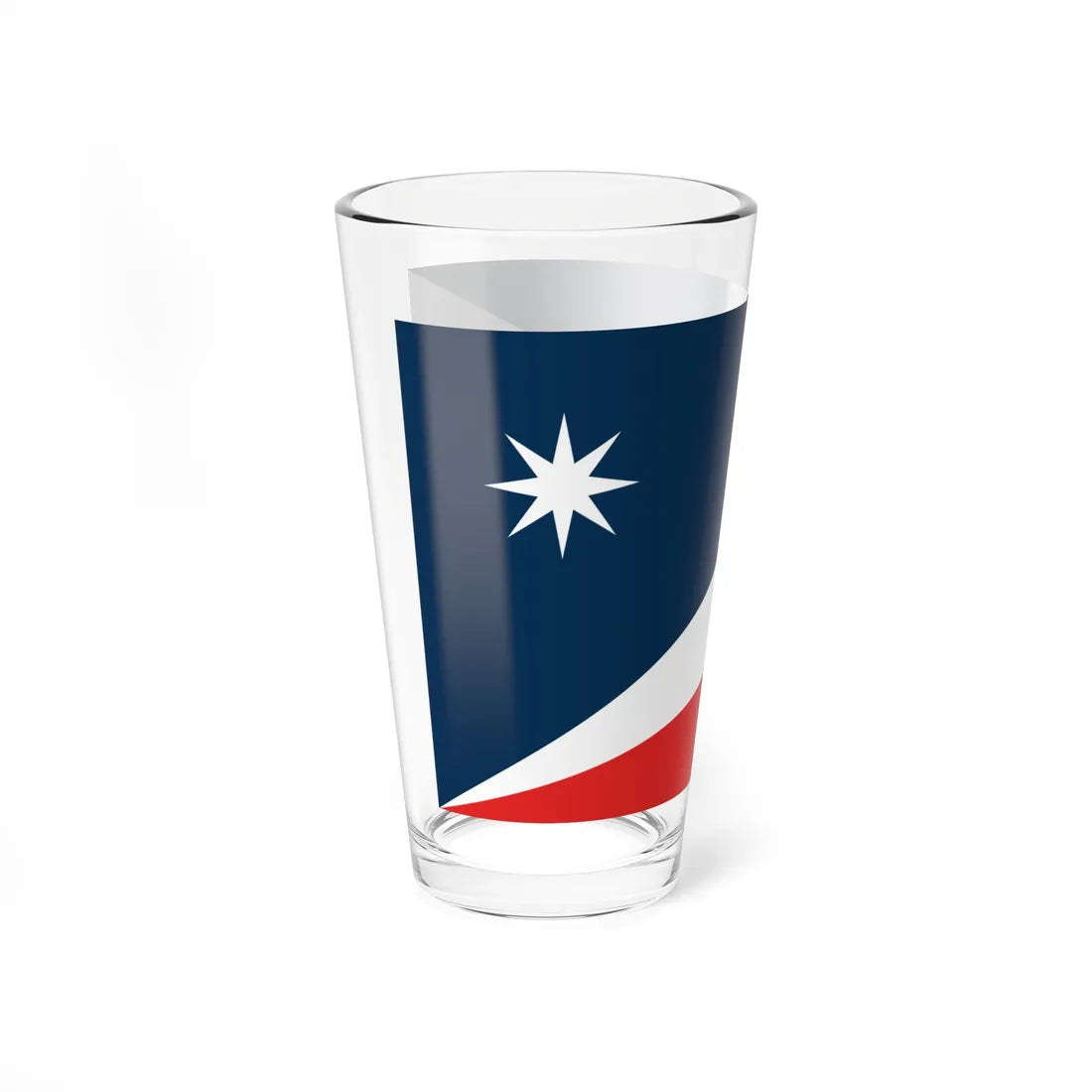 Flag of Utah semifinalist 3 (United States) Pint Glass 16oz - Go Mug Yourself