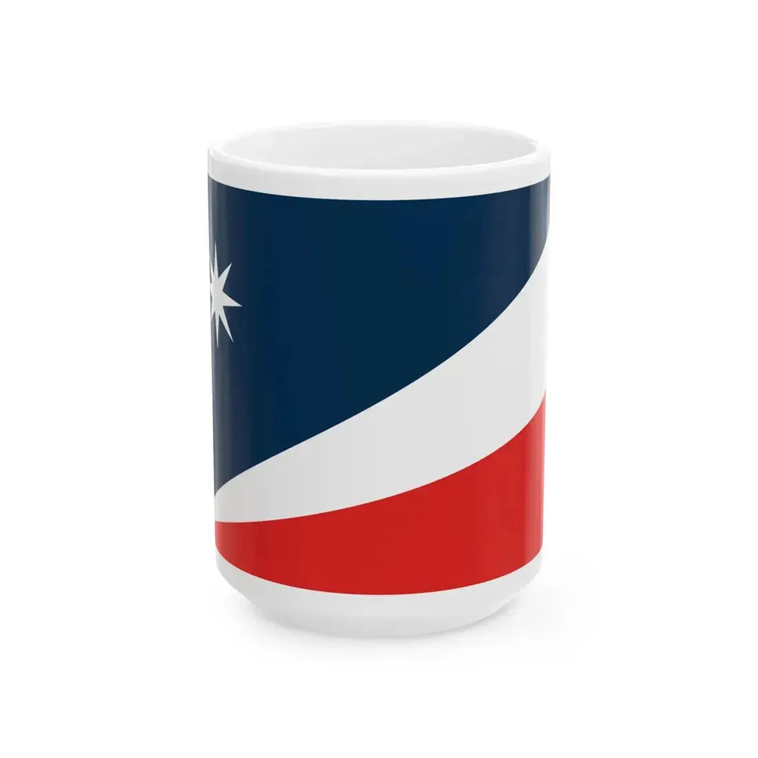 Flag of Utah semifinalist 3 (United States) White Coffee Mug 15oz - Go Mug Yourself