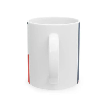 Flag of Utah semifinalist 3 (United States) White Coffee Mug - Go Mug Yourself