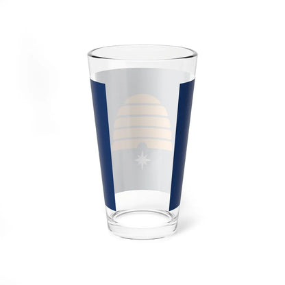 Flag of Utah semifinalist 4 (United States) Pint Glass 16oz - Go Mug Yourself