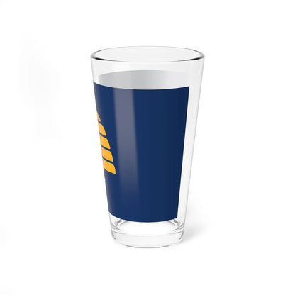 Flag of Utah semifinalist 4 (United States) Pint Glass 16oz - Go Mug Yourself
