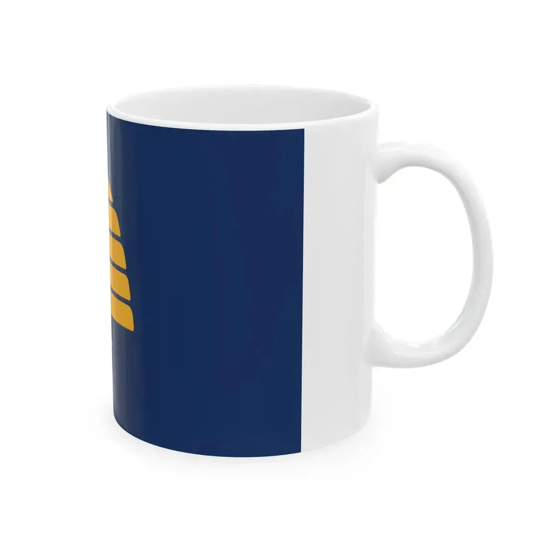 Flag of Utah semifinalist 4 (United States) White Coffee Mug - Go Mug Yourself
