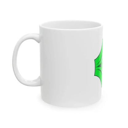Flag of Utanobori Hokkaido 1962-2006 (Japan) White Coffee Mug - Go Mug Yourself