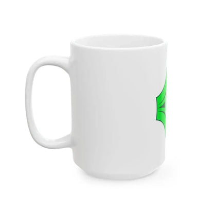 Flag of Utanobori Hokkaido 1962-2006 (Japan) White Coffee Mug - Go Mug Yourself