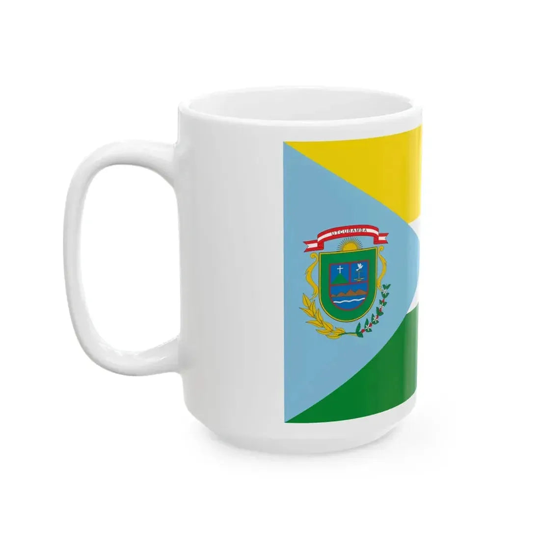 Flag of Utcubamba (Peru) White Coffee Mug - Go Mug Yourself