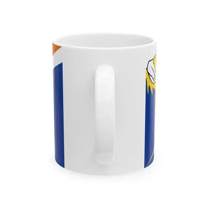 Flag of Utirik Atoll (Marshall Islands) White Coffee Mug - Go Mug Yourself