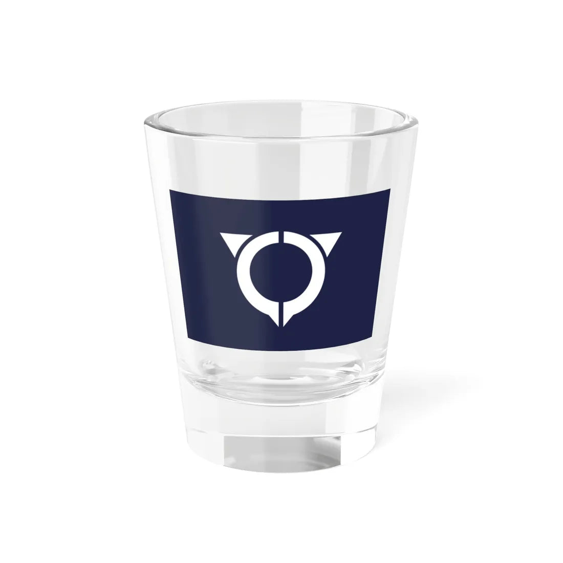 Flag of Uto Kumamoto (Japan) Shot Glass 1.5oz 1.5oz - Go Mug Yourself