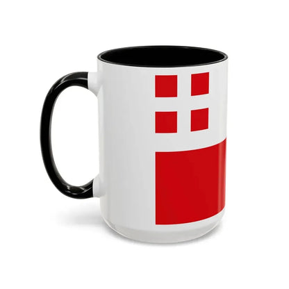 Flag of Utrecht Netherlands - Accent Coffee Mug - Go Mug Yourself